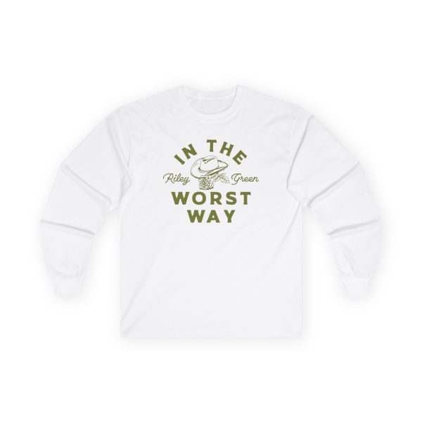 Riley Green Grey Unisex Ultra Cotton Long Sleeve Tee