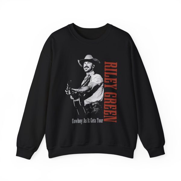 Riley Green Photo Tour Unisex Heavy Blend™ Crewneck Sweatshirt