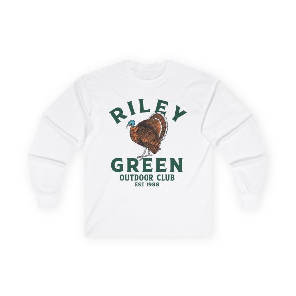 Riley Green Cowboy Terkey Unisex Ultra Cotton Long Sleeve Tee
